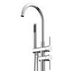 Kaiping Chrome Cascade Bec autoportant Cascade moderne pour douches