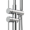 Kaiping Chrome Cascade Bec autoportant Cascade moderne pour douches